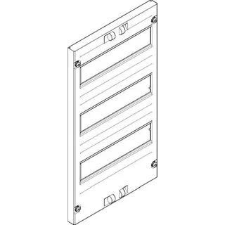 ABN Abdeckplatte 250x450mm 1FB/3RE offen 125mm FAO1322N