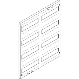 ABN Abdeckplatte 500x600mm 2FB/4RE offen 150mm FAO24N
