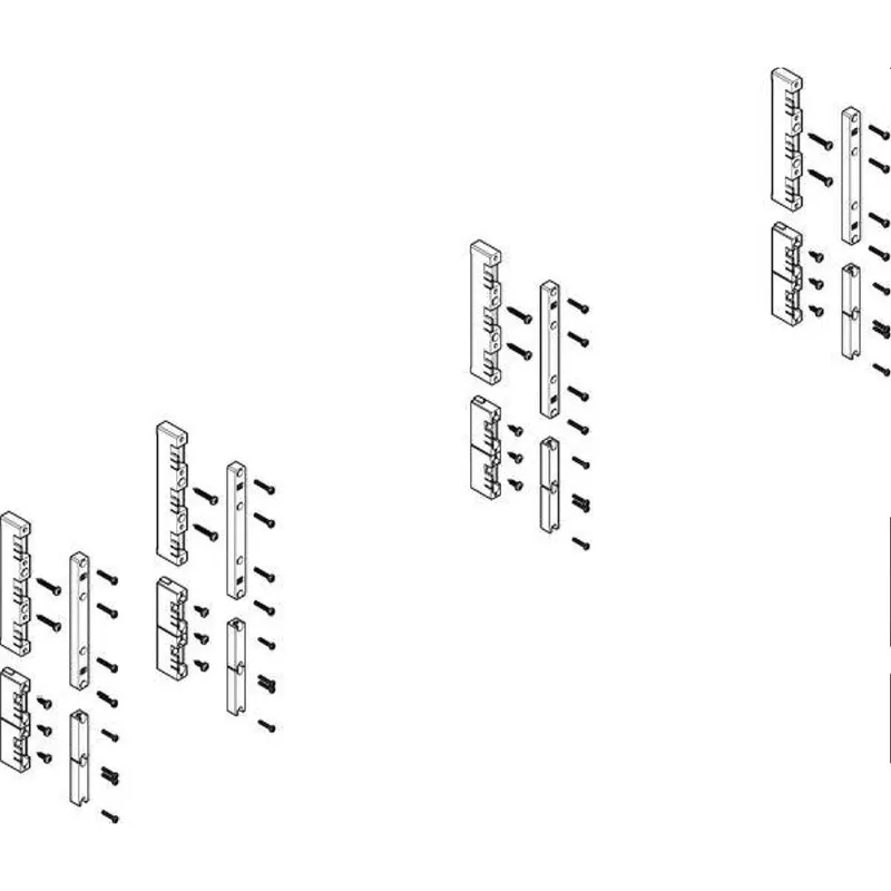 ABN Sammelschienenmodul flach 60mm für CU 12x5mm 5polig 32mm MFS53605