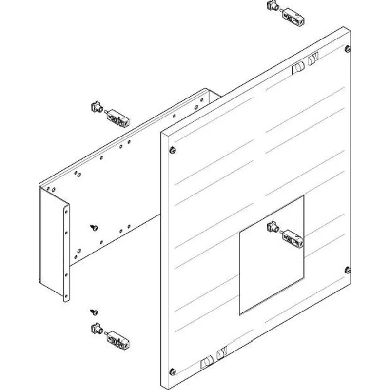 ABN ESPRO-Modul flach 500x600mm 800-1600A 3/4polig MF24260