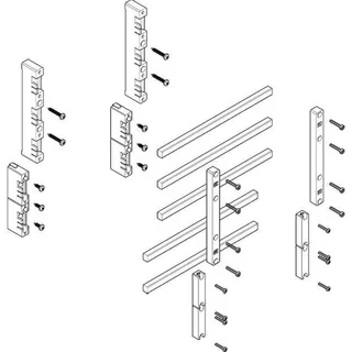 ABN Sammelschienenmodul flach 60mm mit CU 12x10mm 5polig 32mm MFSC13635
