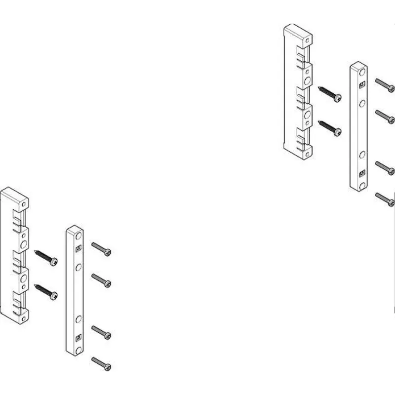 ABN Sammelschienenmodul flach 1-60mm für CU 12x5mm 3polig 32mm MFS22603