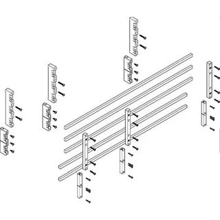 ABN Sammelschienenmodul flach 60mm mit CU 12x10mm 5polig 32mm MFSC33635