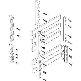 ABN Sammelschienenmodul tief 60mm mit CU 30x10mm 5polig 70mm MTSC13765