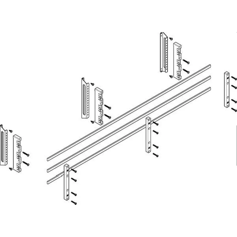 ABN Sammelschienenmodul tief 60mm mit CU 12x5mm 3polig 32mm MTSC42613
