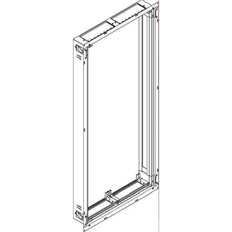 ABN ESPRO Flachverteiler UP/HW T: 110mm UL27X 168PLE 2x7reihig UP Wanne UL27X