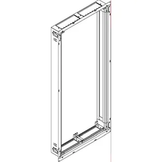 ABN ESPRO Flachverteiler UP/HW T: 110mm UL27X 168PLE 2x7reihig UP Wanne UL27X