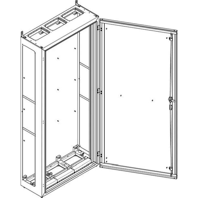 ABN Standgehäuse geerdet IP55 840x1890x340mm NT312EB