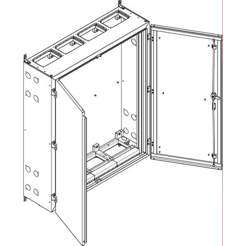 ABN Wandgehäuse schutzisoliert IP55 1090x1290x340mm NT48P