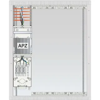 ABN Zähleranschlussschrank SAS APZ 5p 3x LP 250x1200 HAK SZ132AL0502