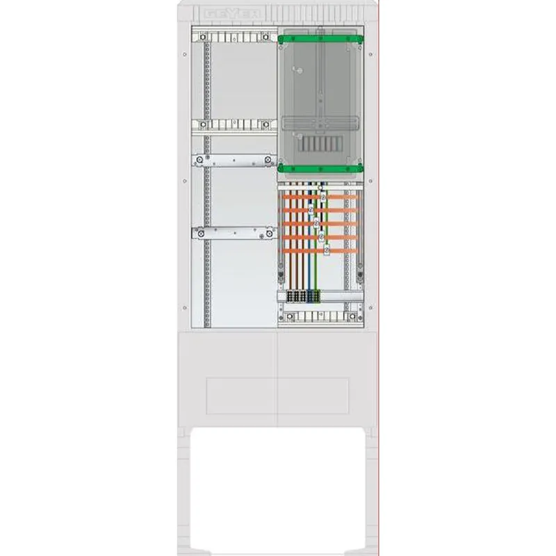 ABN Zähleranschlusssäule 1ZP LP 5p HLAK 25qmm IP54 ZP-Abd. SZ175ZL1501