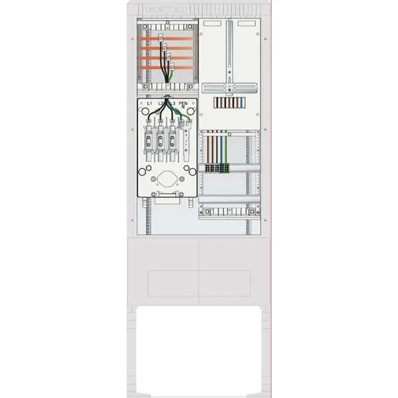 ABN Zähleranschlusssäule 1ZP 4p HLAK 25qmm SZ175ZZ1402