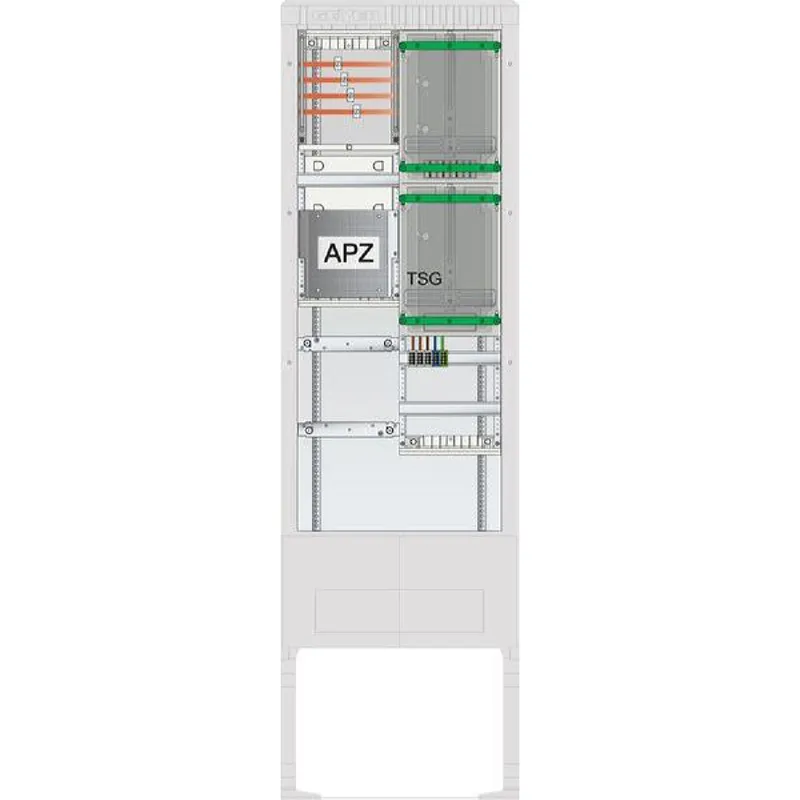 ABN Zähleranschlusssäule 1ZP TSG APZ 4p HLAK 25qmm IP54 ZP-Abd. SZ205ZA1411