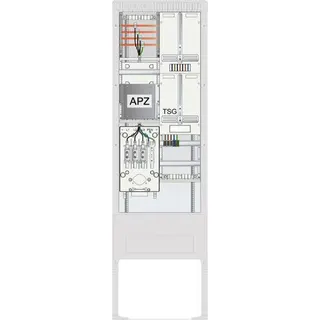 ABN Zähleranschlusssäule 1ZP TSG APZ 4p HLAK 25qmm HAK SZ205ZA1412