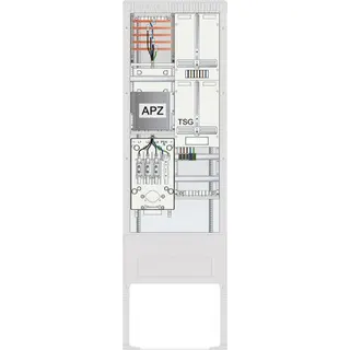 ABN Zähleranschlusssäule 1ZP TSG APZ 5p HLAK 25qmm HAK SZ205ZA1512