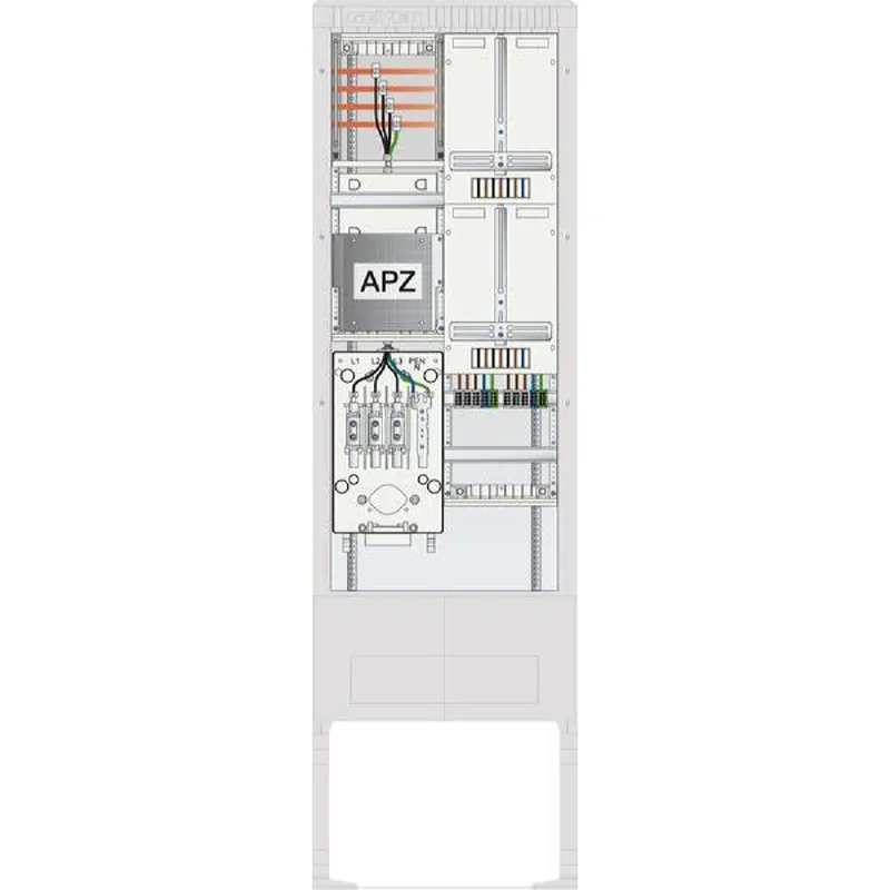 ABN Zähleranschlusssäule 2ZP APZ 4p HLAK 25qmm HAK SZ205ZA2402