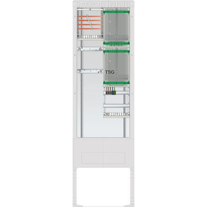 ABN Zähleranschlusssäule 1ZP TSG 4p HLAK 25qmm IP54 ZP-Abd. SZ205ZZ1411