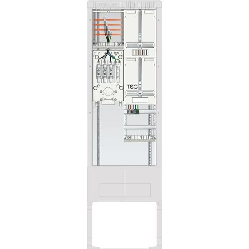 ABN Zähleranschlusssäule 1ZP TSG 4p HLAK 25qmm HAK SZ205ZZ1412