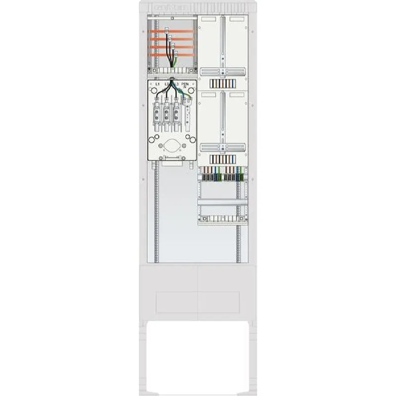 ABN Zähleranschlusssäule 2ZP 4p HLAK 25qmm HAK SZ205ZZ2402