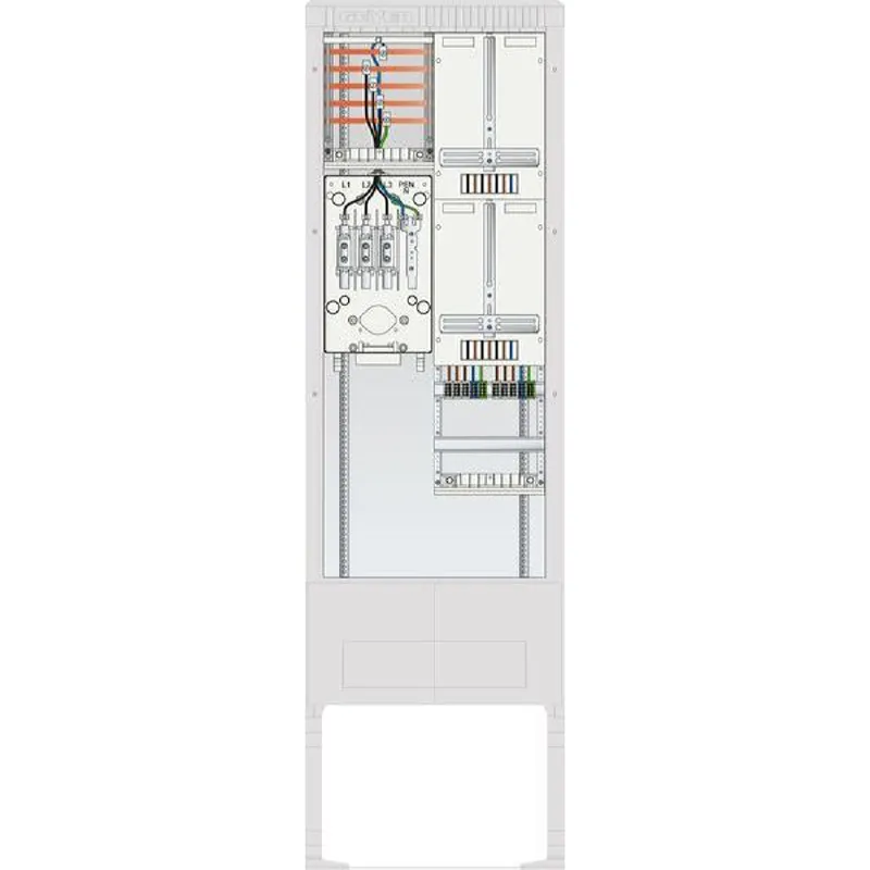 ABN Zähleranschlusssäule 2ZP 5p HLAK 25qmm HAK SZ205ZZ2502