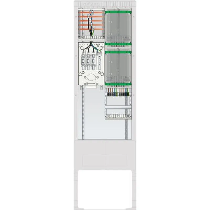 ABN Zähleranschlusssäule 2ZP 5p HLAK 25qmm IP54 ZP-Abd. HAK ZSK SZ205ZZ2504