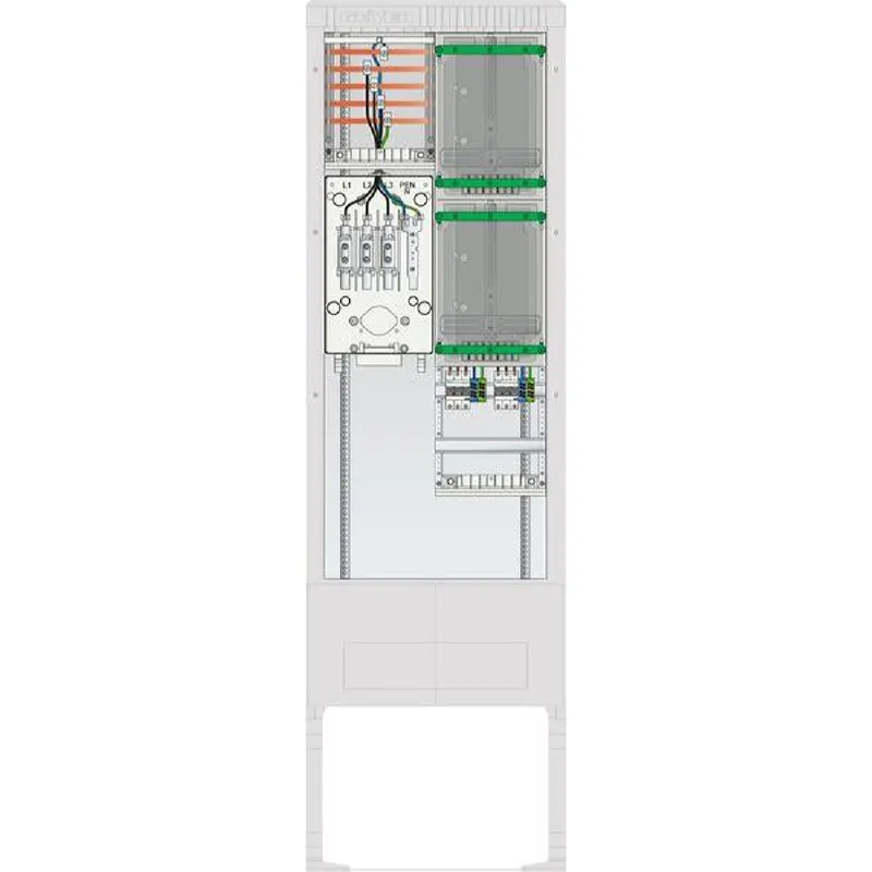 ABN Zähleranschlusssäule 2ZP 5polig IP54 ZP-Abd. HAK SZ205ZZ2505