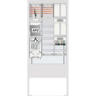 ABN Zähleranschlusssäule 2ZP Vert.5R APZ 4p HLAK 25qmm HAK SZ207ZA2402R