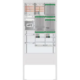 ABN Zähleranschlusssäule 2ZP TSG APZ 4p HLAK 25qmm IP54 ZP-Abd. SZ207ZA2411