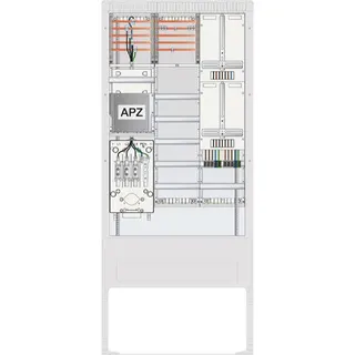 ABN Zähleranschlusssäule 2ZP Vert.5R APZ 5p HLAK 25qmm HAK SZ207ZA2502R