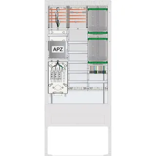 ABN Zähleranschlusssäule 2ZP Vert.5R APZ 5p HLAK 25qmm IP54 ZP-A. SZ207ZA2503R