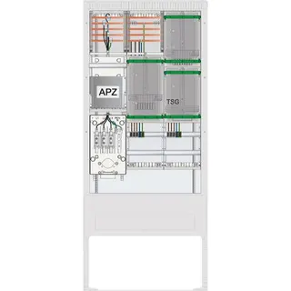 ABN Zähleranschlusssäule 2ZP TSG APZ 5p HLAK 25qmm IP54 ZP-A. HAK SZ207ZA2514