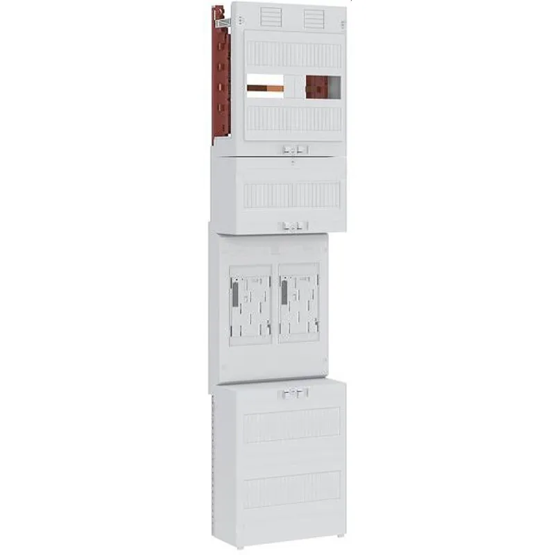 ABN Zählerfeld eHZ 2Z 4p mit Klemmstein 250x1050mm Z17EE2400
