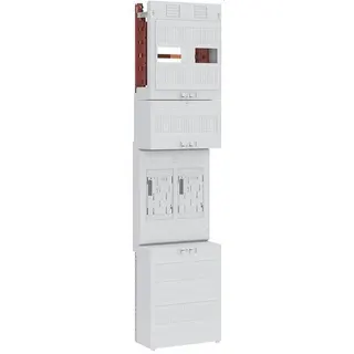ABN Zählerfeld eHZ 2Z 4p mit Klemmstein 250x1050mm Z17EE2400