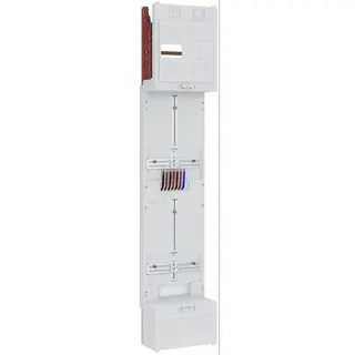ABN Zählerfeld 3Pkt 1Z/Res 4p mit Klemmstein 250x1200mm Z18ZZ1410