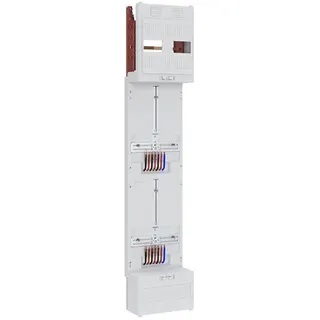 ABN Zählerfeld 3Pkt 2Z 4p mit Klemmstein 250x1200mm Z18ZZ2400