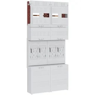 ABN Zählerfeld eHZ 4Z 4p mit Klemmstein 500x1050mm Z27EE4400