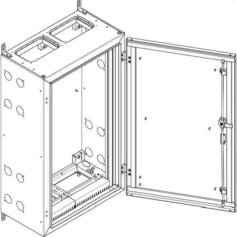 ABN Wandgehäuse schutzisoliert IP55 590x990x340mm NT26P