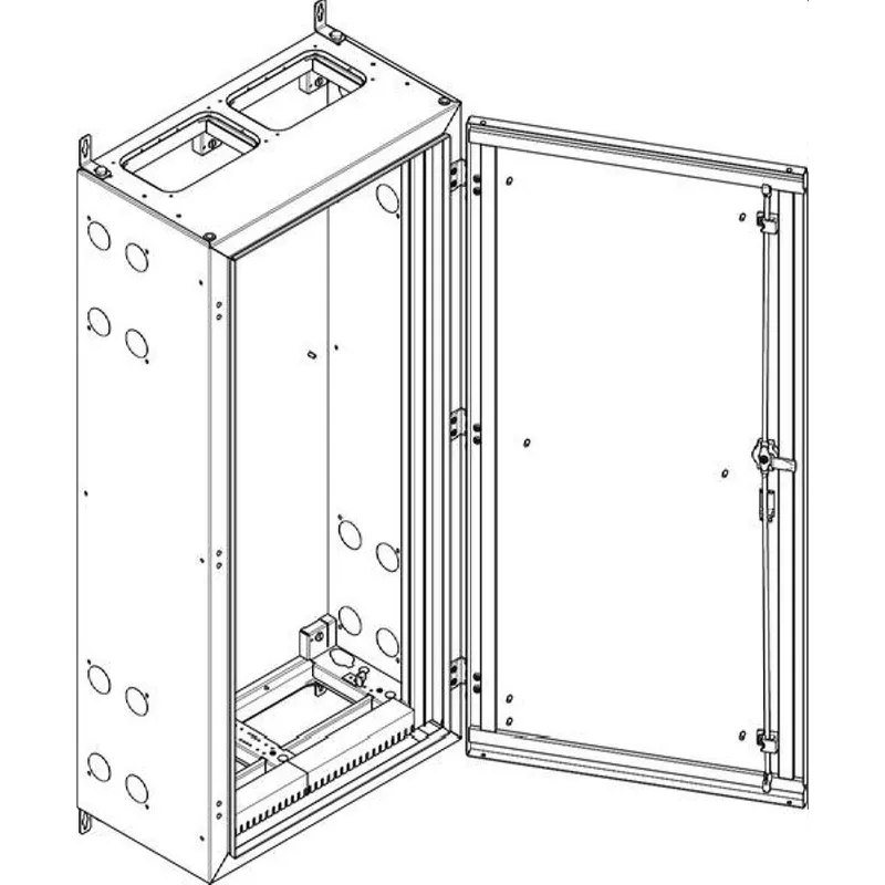 ABN Wandgehäuse schutzisoliert IP55 590x1290x340mm NT28P