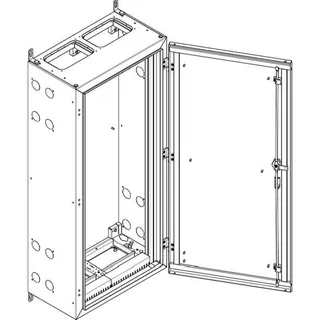 ABN Wandgehäuse schutzisoliert IP55 590x1290x340mm NT28P