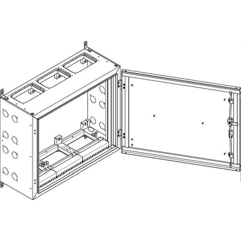 ABN Wandgehäuse schutzisoliert IP55 840x690x340mm NT34P
