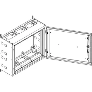 ABN Wandgehäuse schutzisoliert IP55 840x690x340mm NT34P