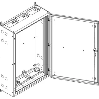 ABN Wandgehäuse schutzisoliert IP55 840x1290x340mm NT38P