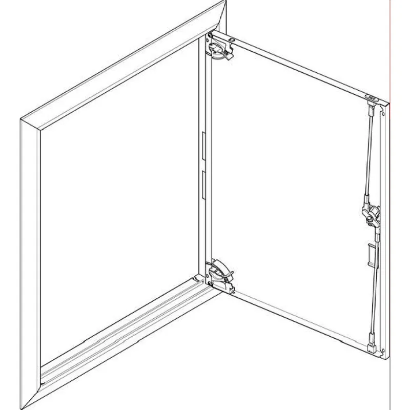 ABN ESPRO Blendrahmen mit Volltüre GBRU25T f. UP-Flachverteiler 2x5reihig GBRU25T