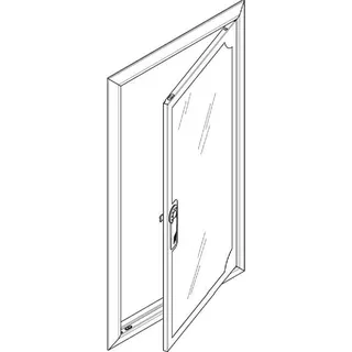 ABN ESPRO Blendrahmen mit Sichttüre GBRU25TS f. UP-Flachverteiler 2x5reihig GBRU25TS