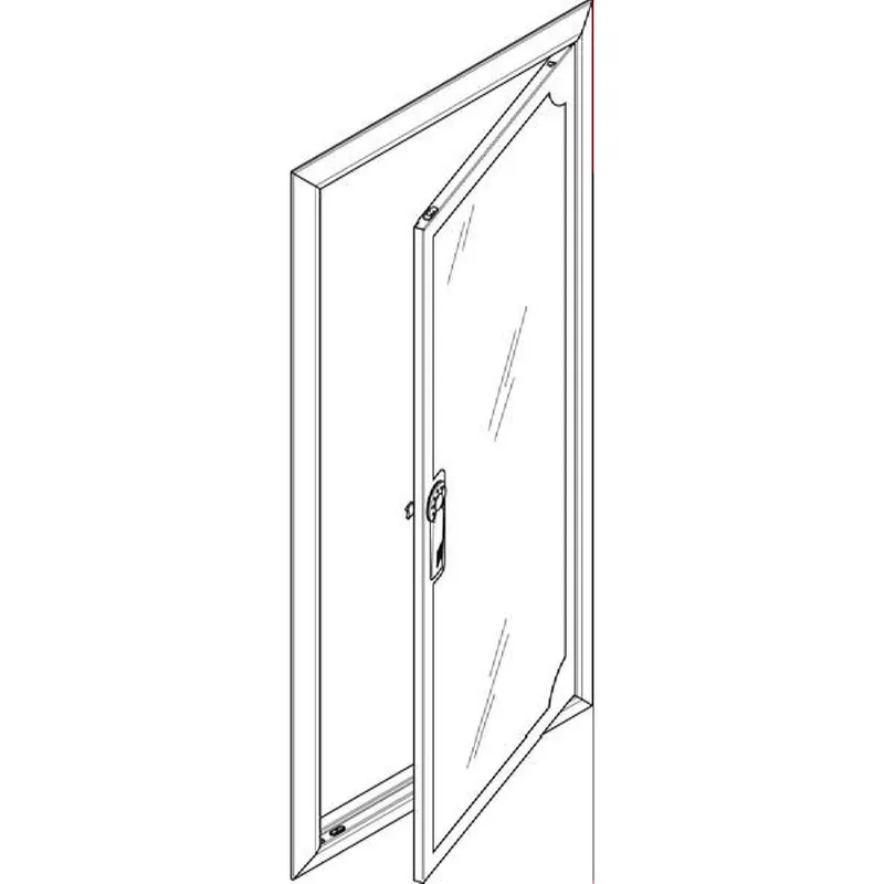 ABN ESPRO Blendrahmen mit Sichttüre GBRU26TS f. UP-Flachverteiler 2x6reihig GBRU26TS