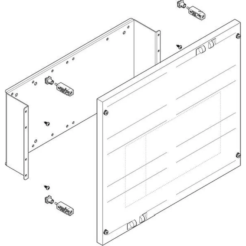 ABN ESPRO-Modul flach 500x450mm 800-1600A 3/4polig MF23160