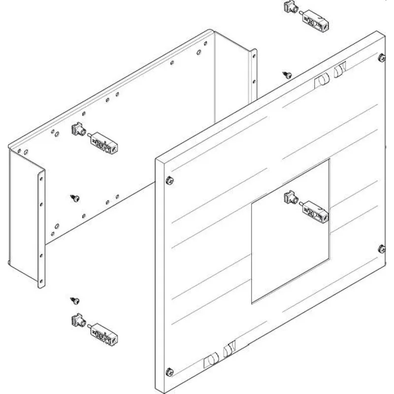 ABN ESPRO-Modul flach 500x450mm 800-1600A 3/4polig MF23260