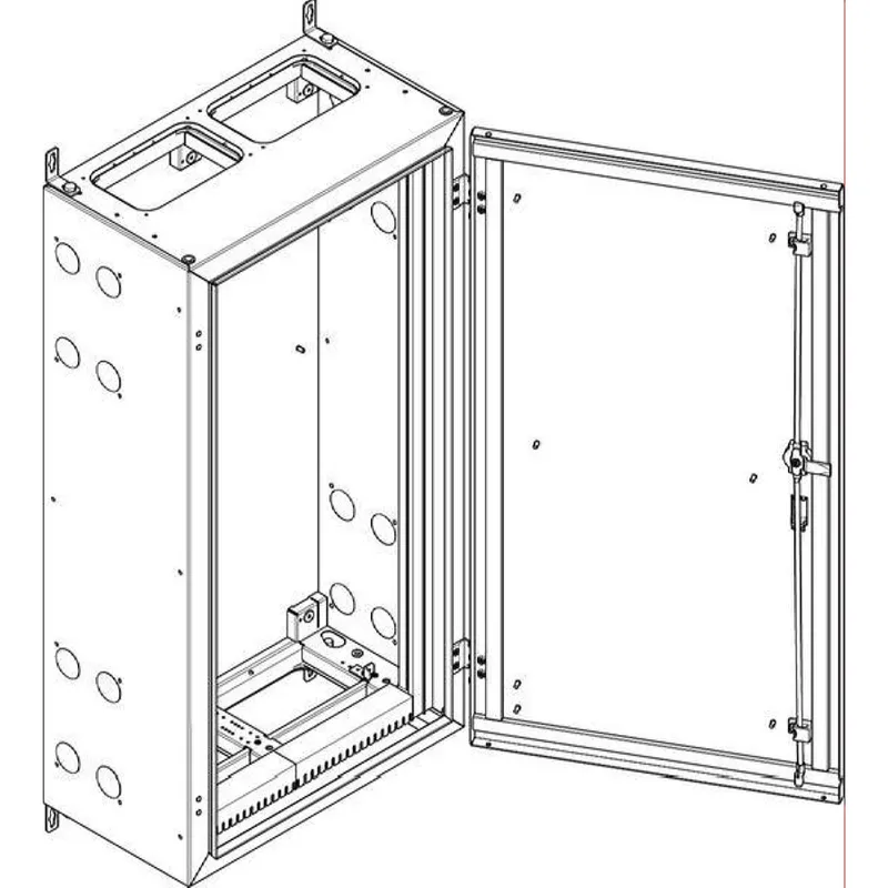 ABN Wandgehäuse geerdet IP55 590x1140x340mm NT27E