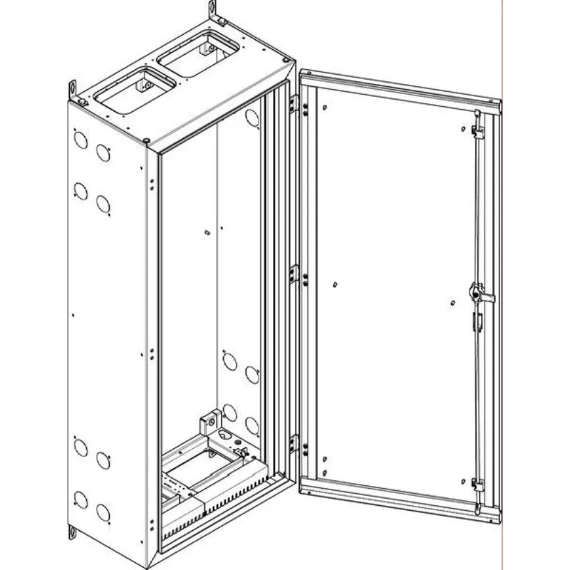 ABN Wandgehäuse geerdet IP55 590x1440x340mm NT29E