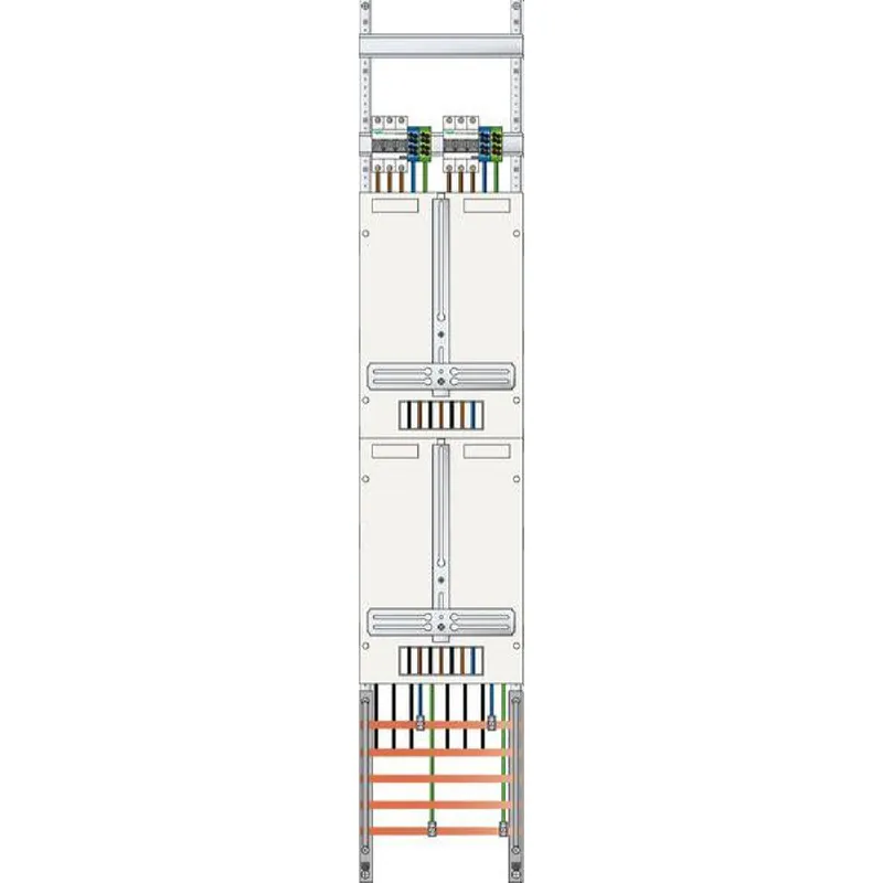 ABN Zählerfeld 3Pkt 2Z sperrb. HS 5polig 250x1350mm Z19220